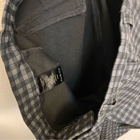 Kut from the Kloth Elyse Checkered mid rise Skinny black goth plaid stretch 4 - Picture 15 of 15